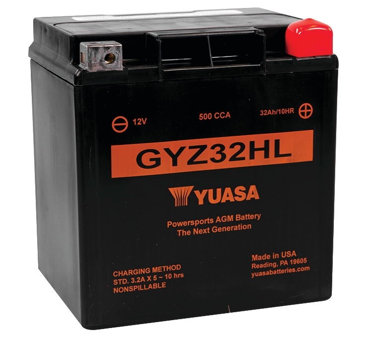 Yuasa YUAM723HL GYZ High Performance Maintenance Free Battery – GYZ32HL