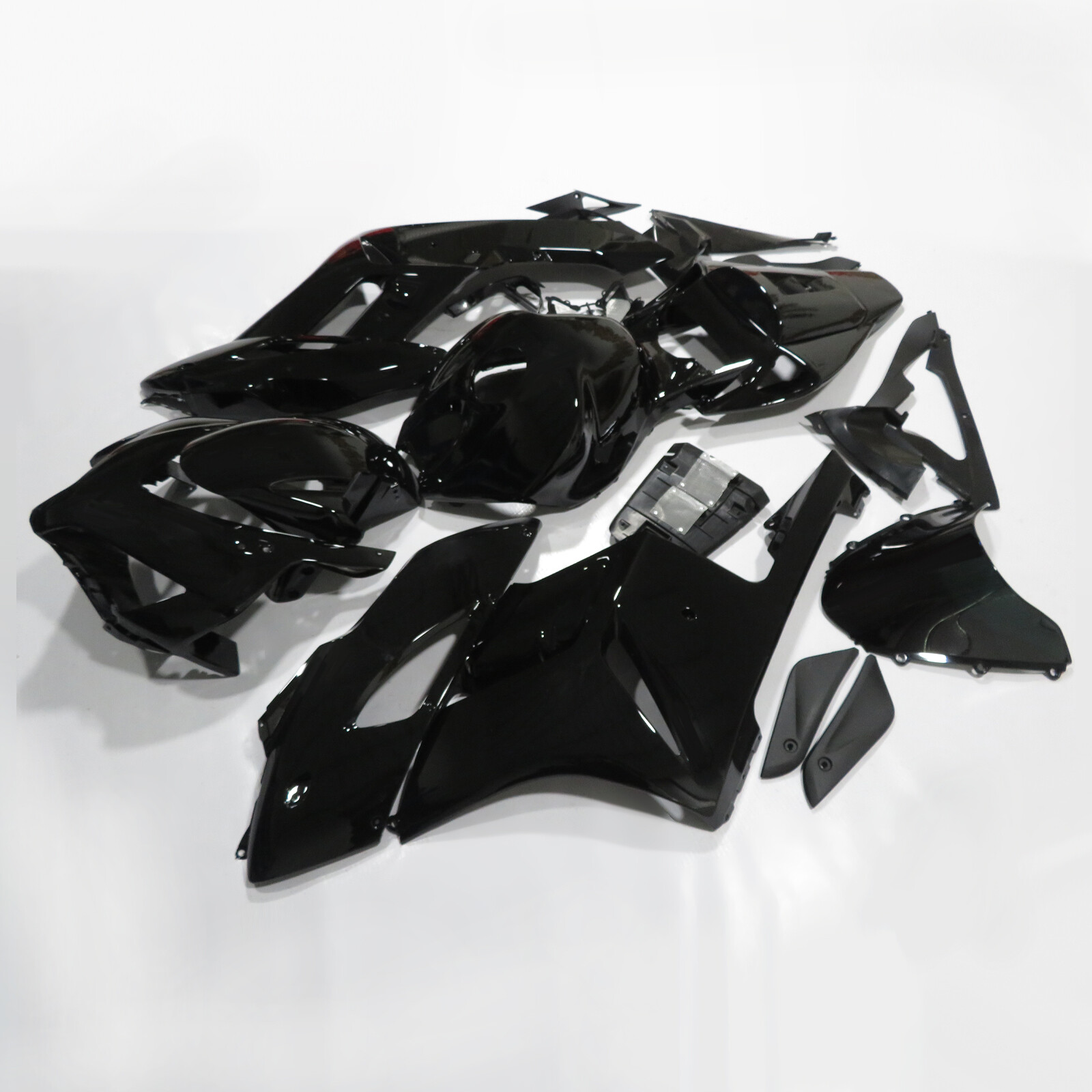 Fairing Kit +Bolts for Honda CBR1000RR 2004 2005 Glossy Black ABS Injection Body