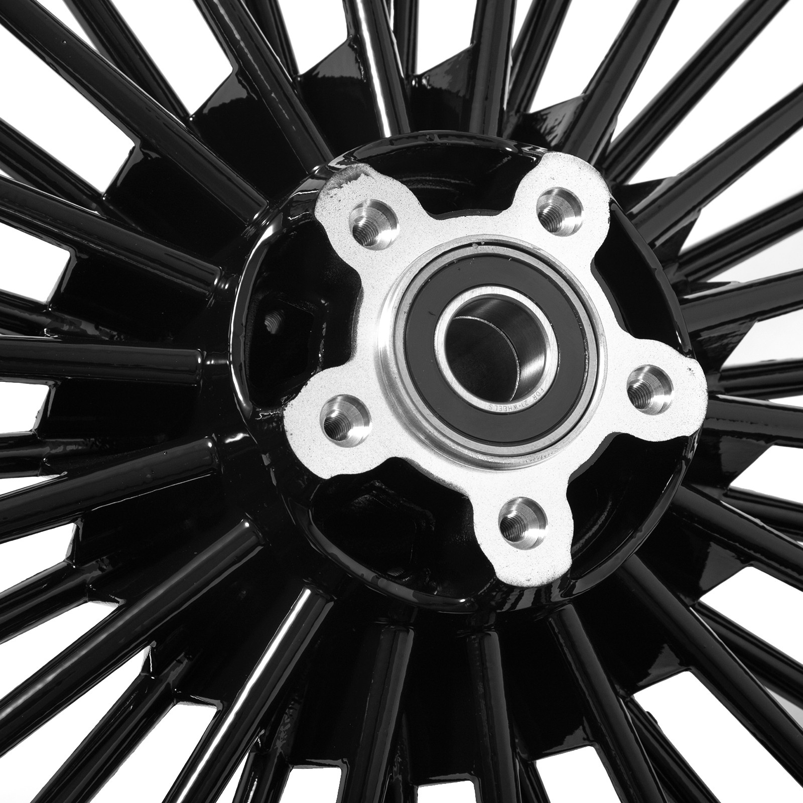 19″X2.5 Fat Spoke Front Wheel Rim for Harley Dyna Street Bob Low Rider 2000-2003