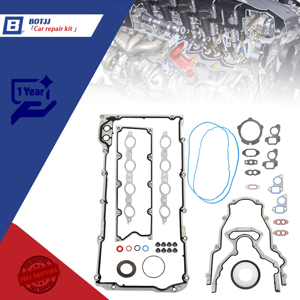 Fit For LS6 LS5 LS4 LS3 LS2 LS1 4.8L 5.3L 5.7L 6.0L GEN III LS Gasket Set / Kit