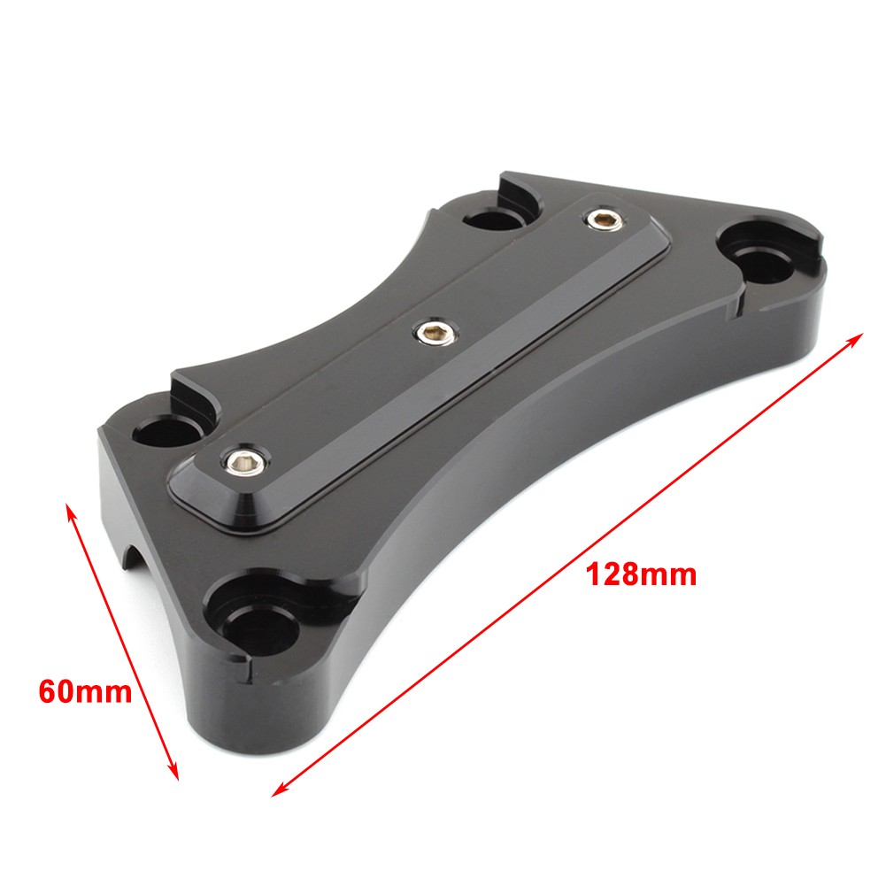 1″ 25mm Handlebar Risers Top Clamp For Harley Touring Models 1997-2019 Chrome