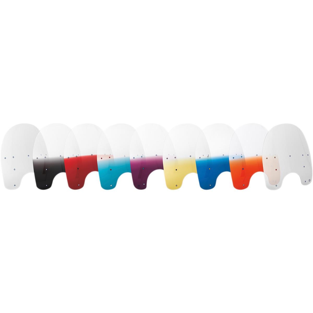 Memphis Shades Replacement Plastic for Fats Windshield (9in. Cutout) – 19in. – C