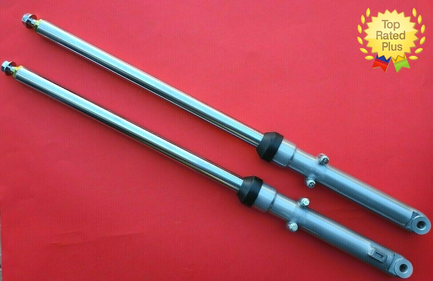 FRONT FORK TUBES SHOCKS 27″ OIL ABSORBER FOR HONDA CG125 CT90 CT110 Motorcycle