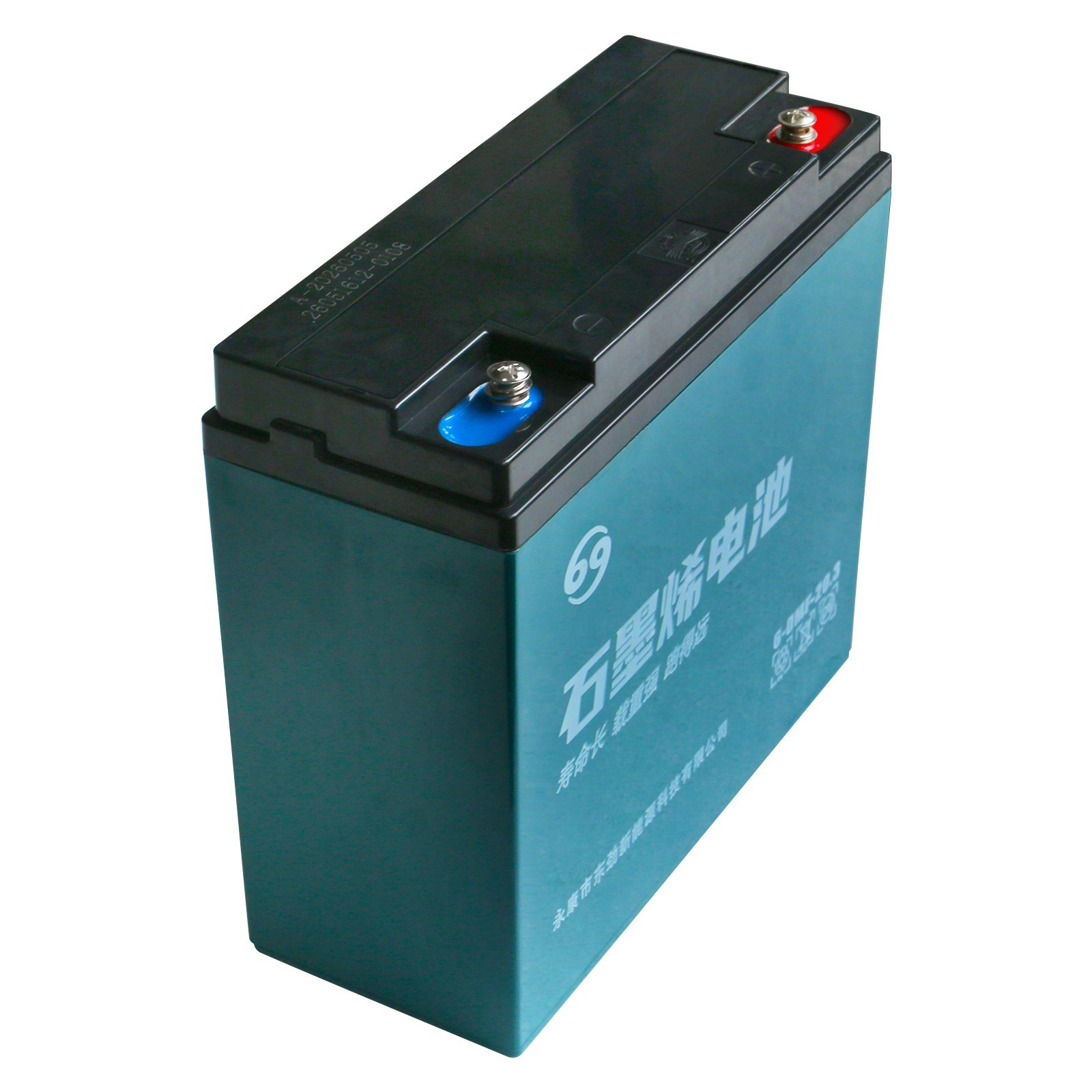 2pc 12V 20Ah 6-DZM-20 Battery 6-DZF-20 6-DMF-20 Rechargeable for 24v ATV Scooter