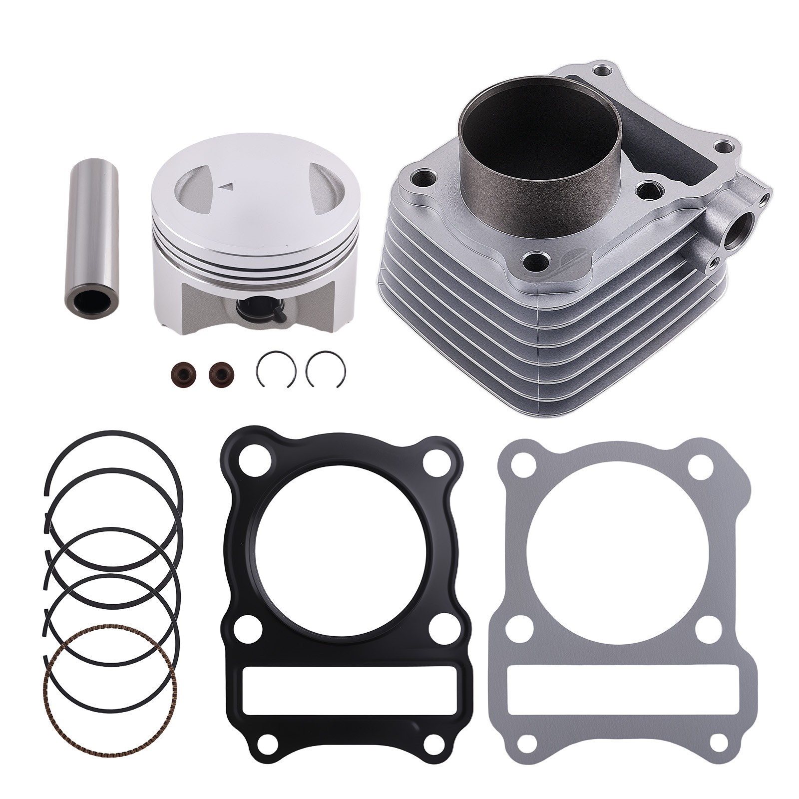 62MM Cylinder Piston Top End Kit For Suzuki GN125 EN125 GS125 GZ125 DR125