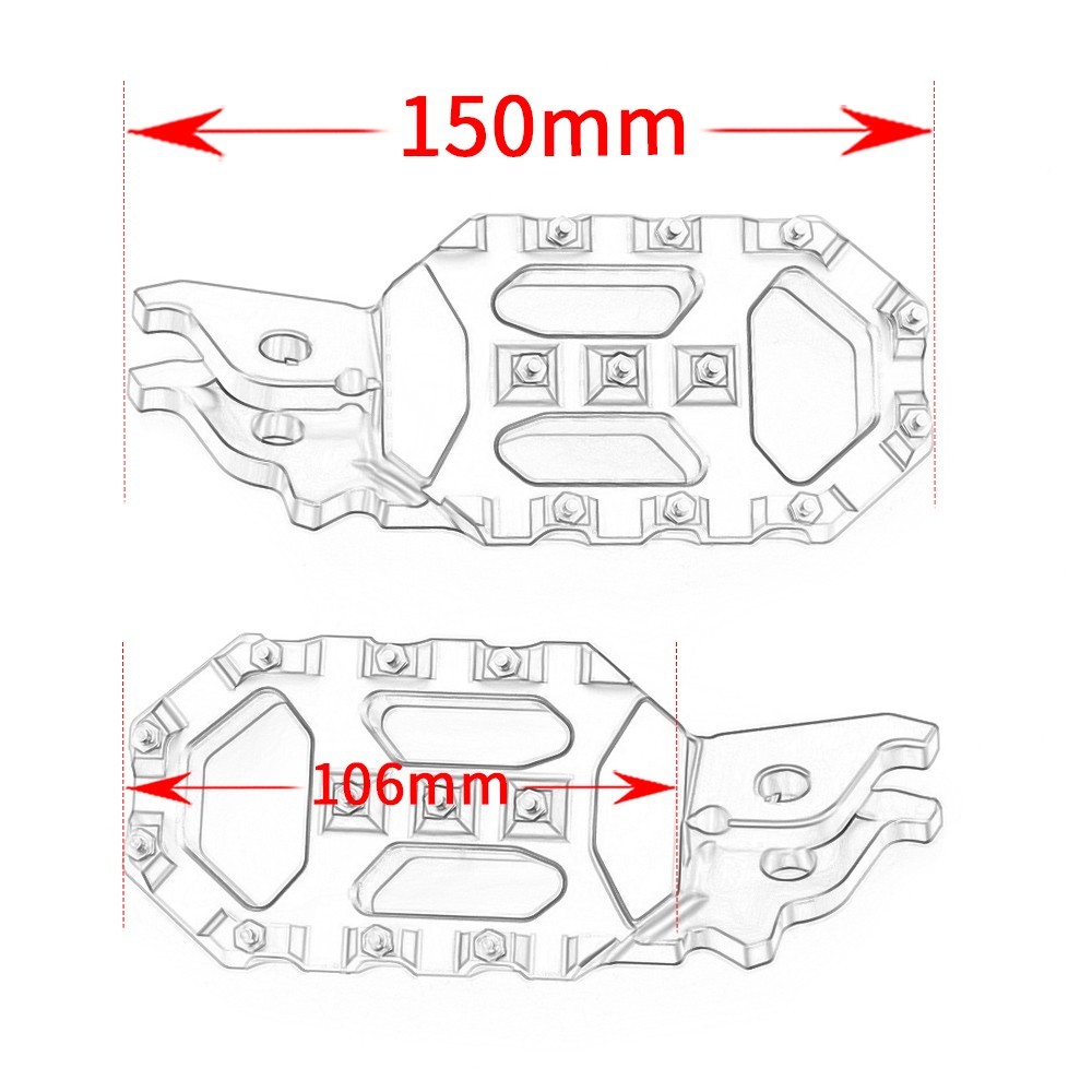 For Honda Transalp XL750 2023-2025 Foot Pegs Dirt Bike Footpegs Footrest Pedals