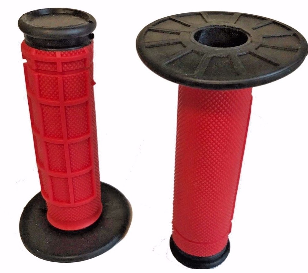 MX Grips Half Waffle Honda Xl Xr Cr Crf 80 100 125 200 250 400 450 500 handlebar