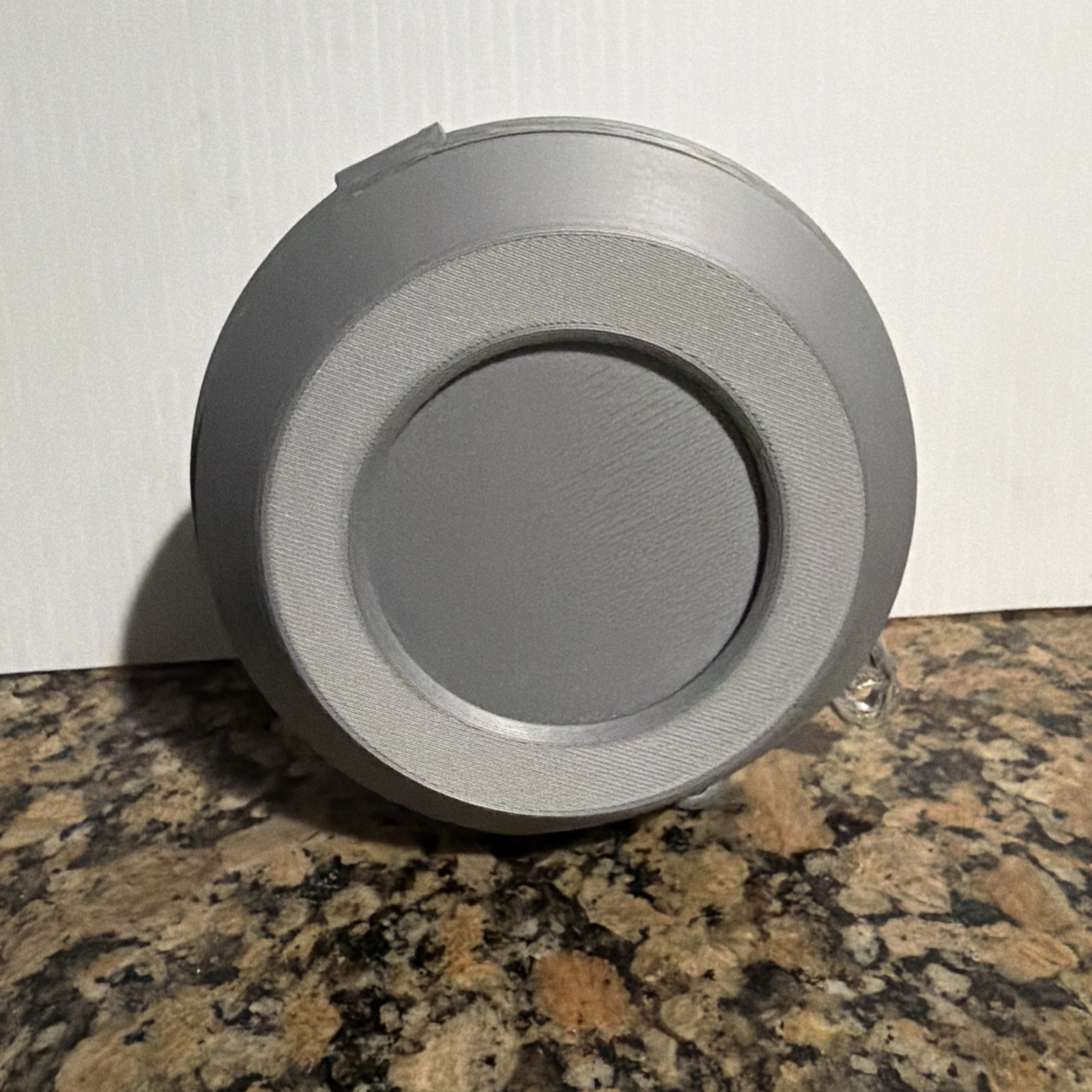 Suzuki FA50SHUTTLE Air Box 3D Printed From Silver and Black PETG Filament .