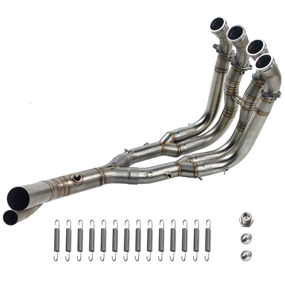 For BMW S1000RR S1000R 2017-2018 Stainless Steel Exhaust Front Header Link Pipe