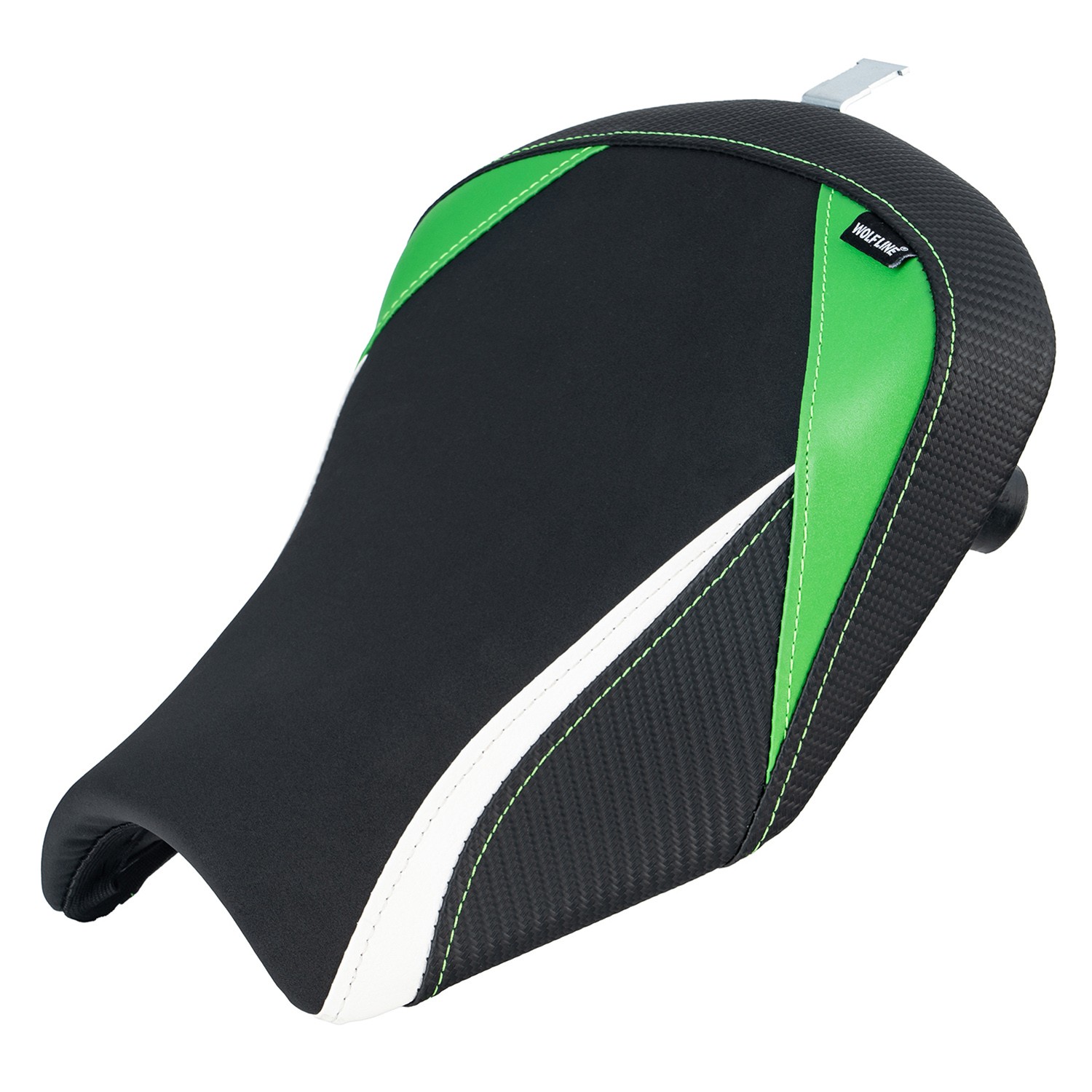 WOLFLINE Rider Seat Cushion for Kawasaki Ninja 650 & Z650 2017-2025 Comfort Ride