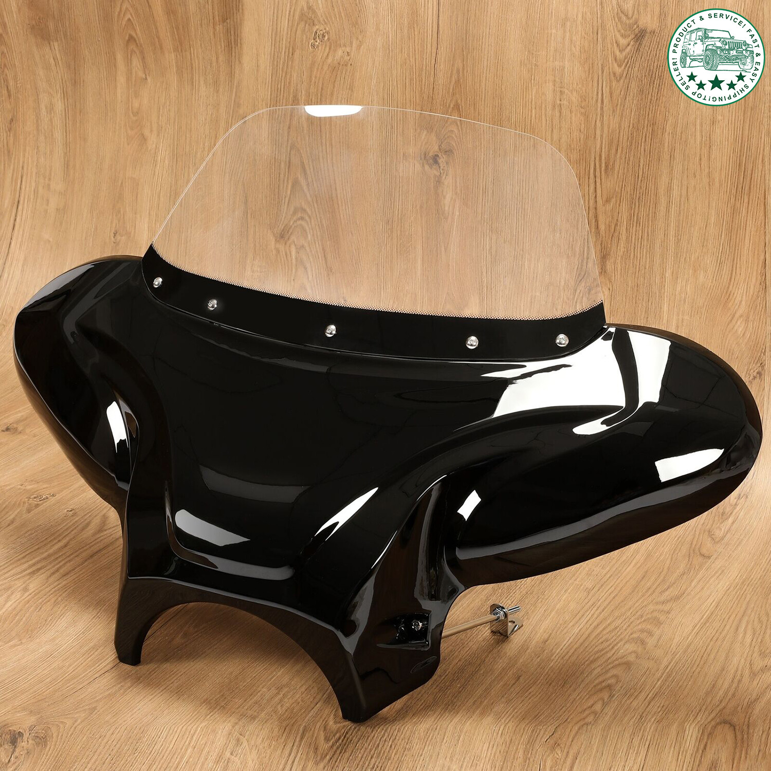 Universal Front Fairing Bat Wing Batwing Windshield For Harley Yamaha Suzuki
