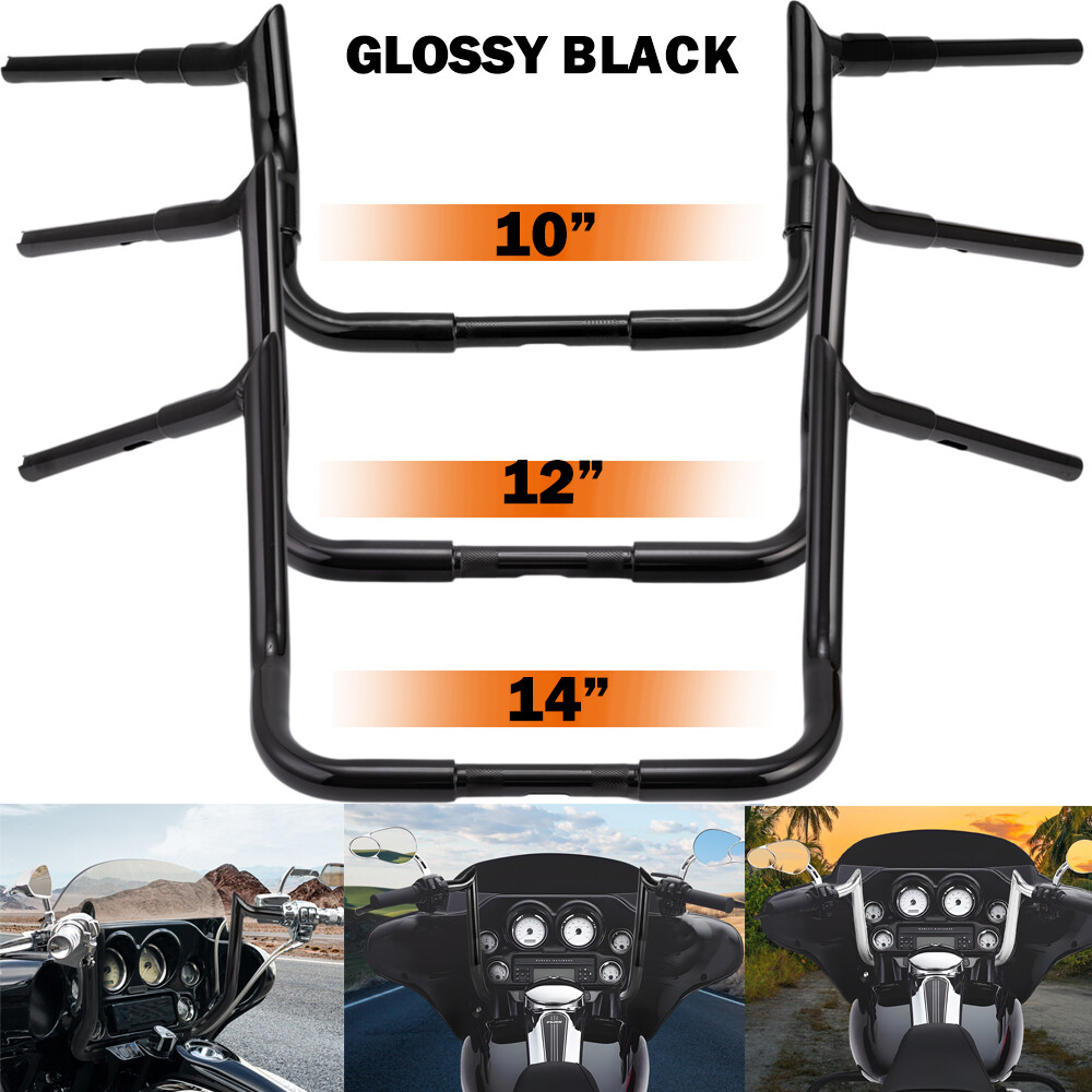 12″ 14″ 16″ Meathook Bar Handlebar For Harley 2011-2023 CVO STREET GLIDE