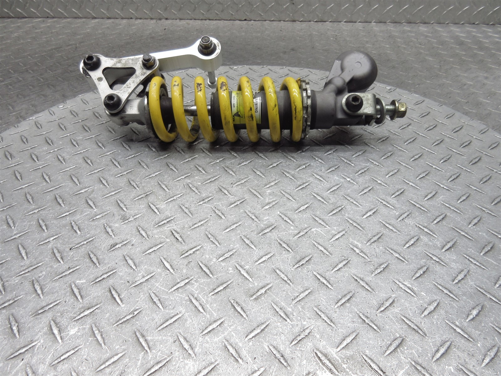 2008 06-08 Triumph Daytona 675 OEM Rear Shock Suspension Spring Linkage