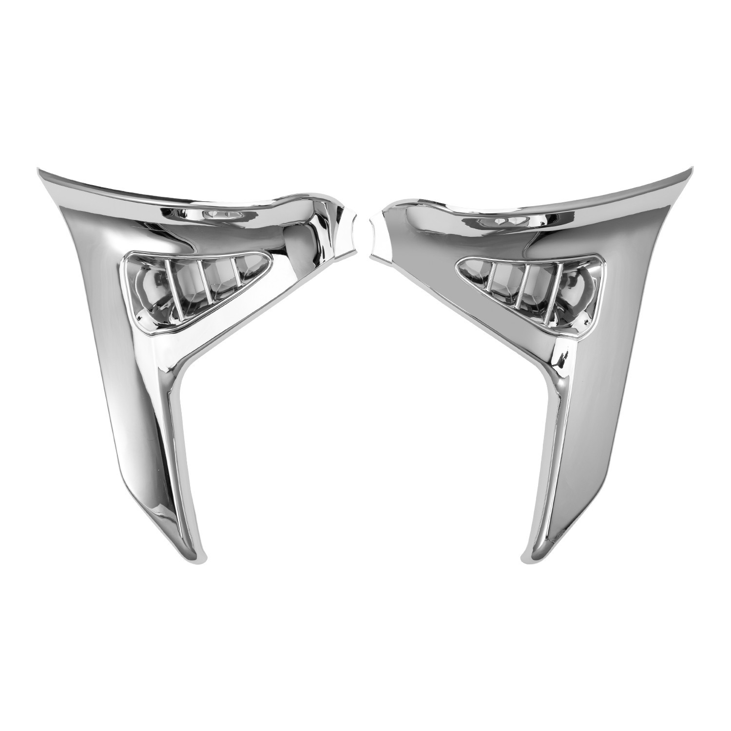 Left&Right Side Fairing Trim Cover Fit For 2001-2011 Honda Goldwing 1800 GL1800