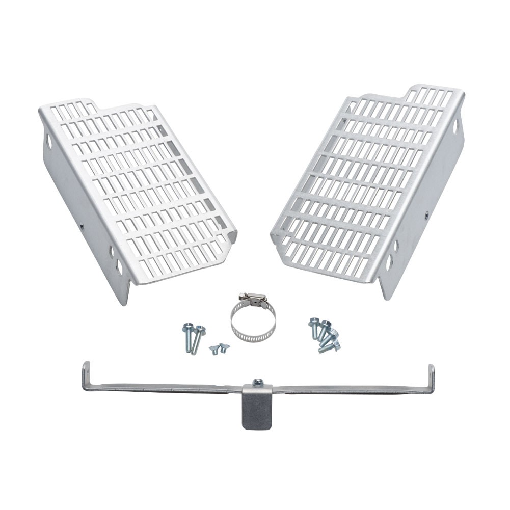 Flatland Racing Radiator Guards Silver For KTM 250 400 450 520 525