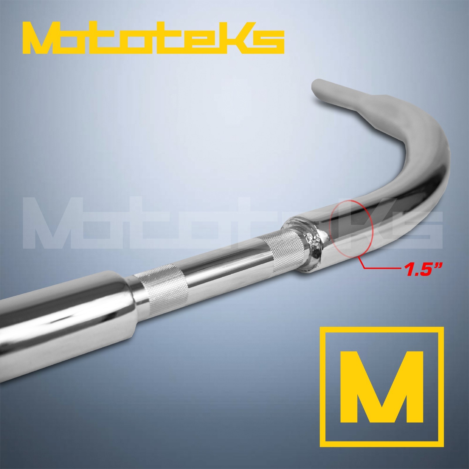 HARLEY MONSTER BEACH BAR 1-1/2″ THICK HANDLEBAR CHROME FITS FOR HARLEY DAVIDSON