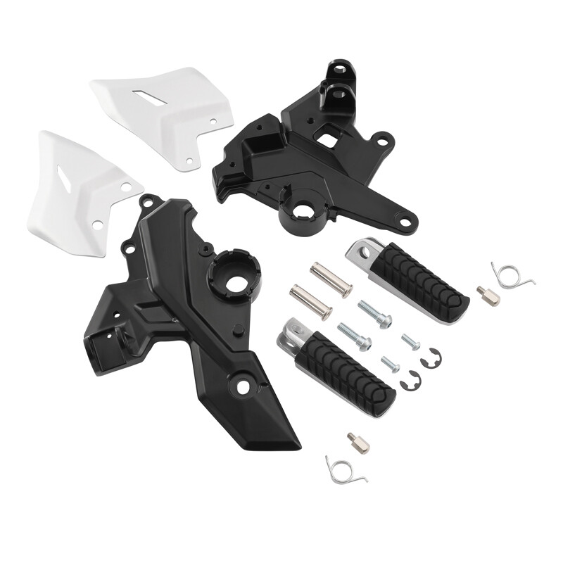 Driver Footrests Footpegs Bracket Fit For Kawasaki Ninja 650 Z650 Z650RS 2017-24