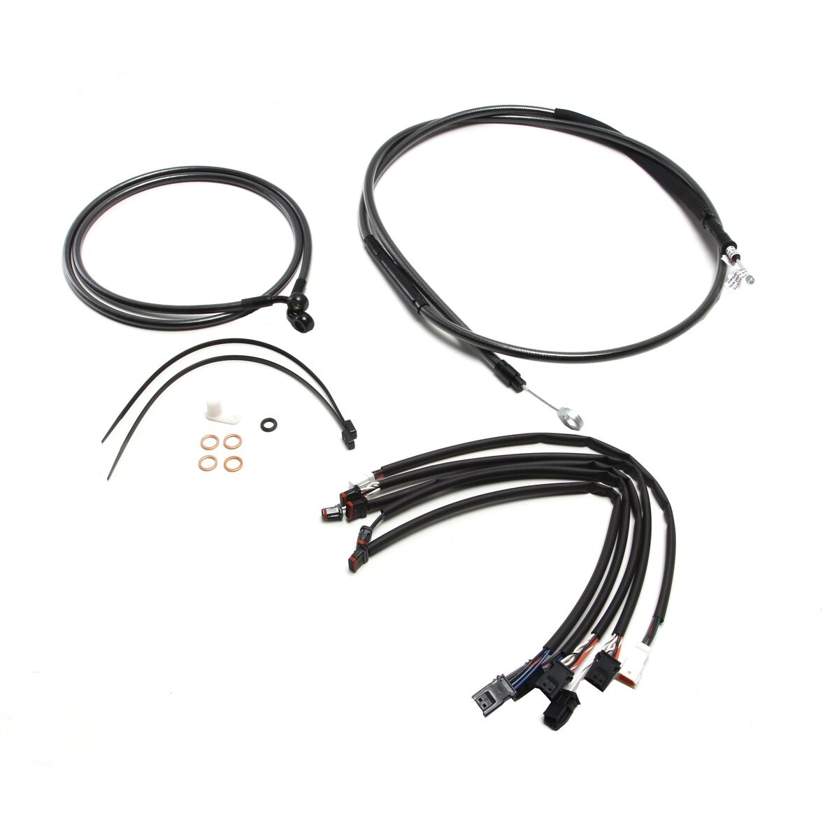 Magnum Pearl Handlebar Kit for 15 in.-17 in. Ape Hangers (Non-ABS)-487772