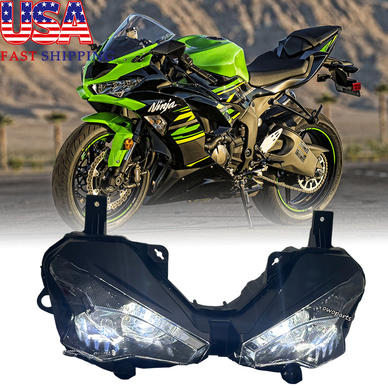 Fit For Kawasaki Ninja ZX6R 2024 2025 ZX636 Headlight Assembly Headlamp Light