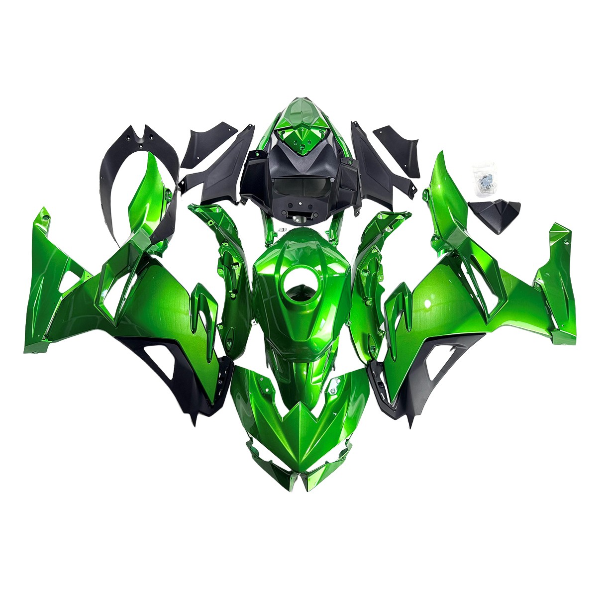 Plastics Fairings Set For Kawasaki Ninja 500 2024 2025 EX500 24 25 ABS Bodywork