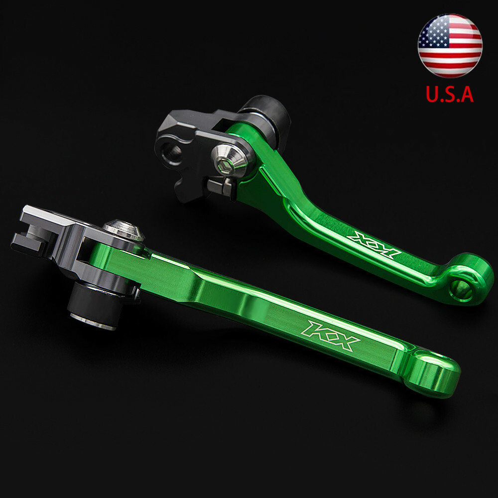For Kawasaki KX250 2019-2020 KX250F KX450F 2013-2018 Brake Clutch Levers KX Logo