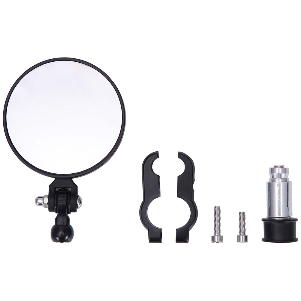 For SUZUKI DRZ400 Black Foldable Motorcycle CNC 7/8″ Bar End Mirrors Rearview US
