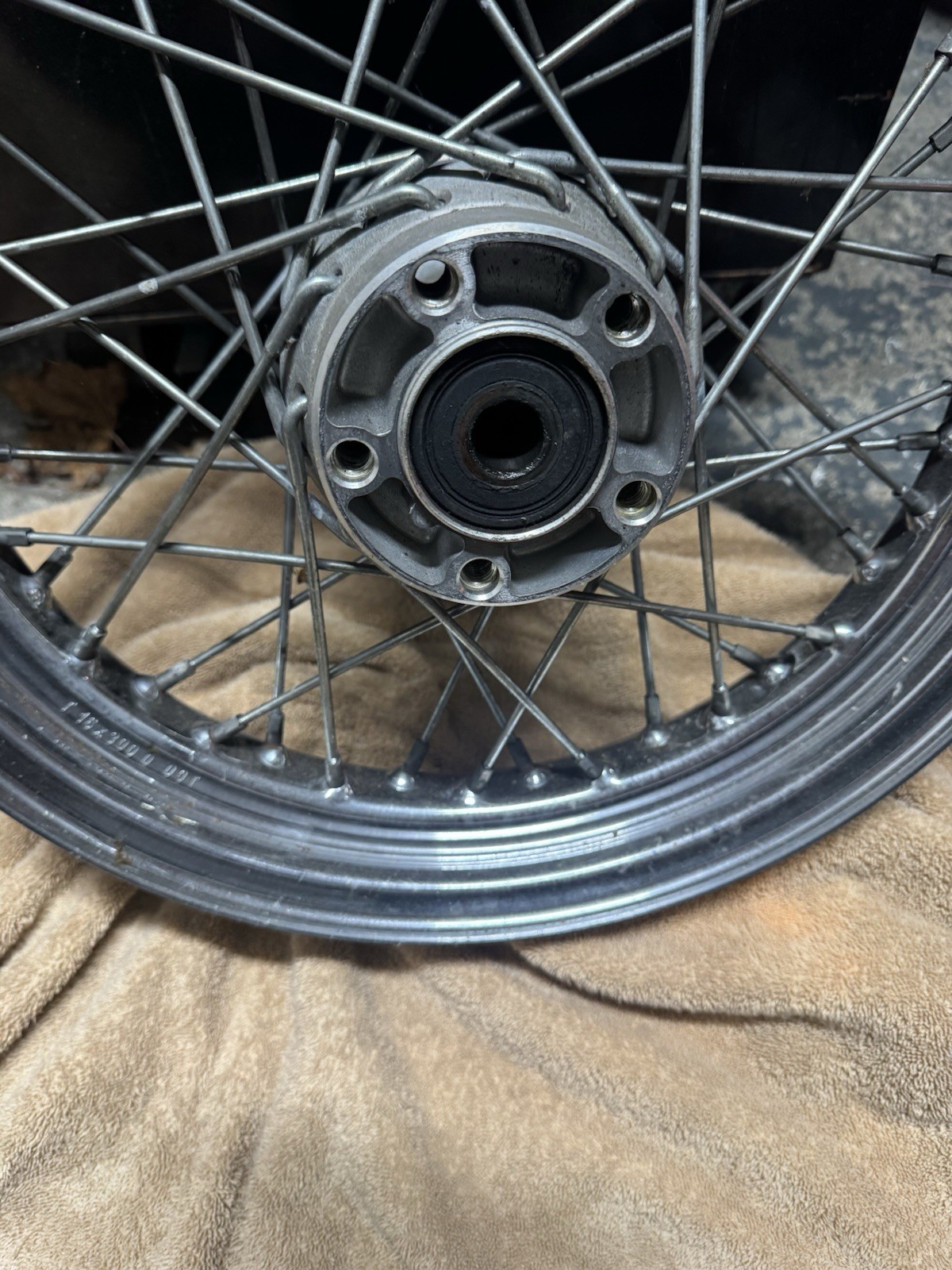 Harley Davidson Sportster 16” Wire spoke Wheel