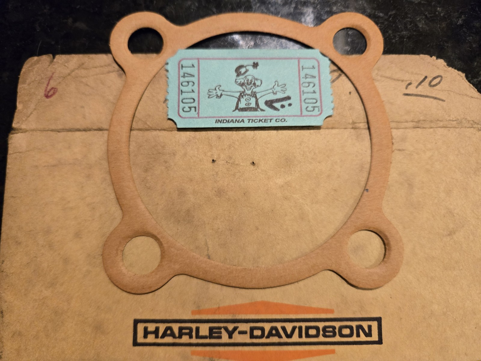 Aermacchi Harley Davidson Sprint 250cc Cylinder Base Gasket