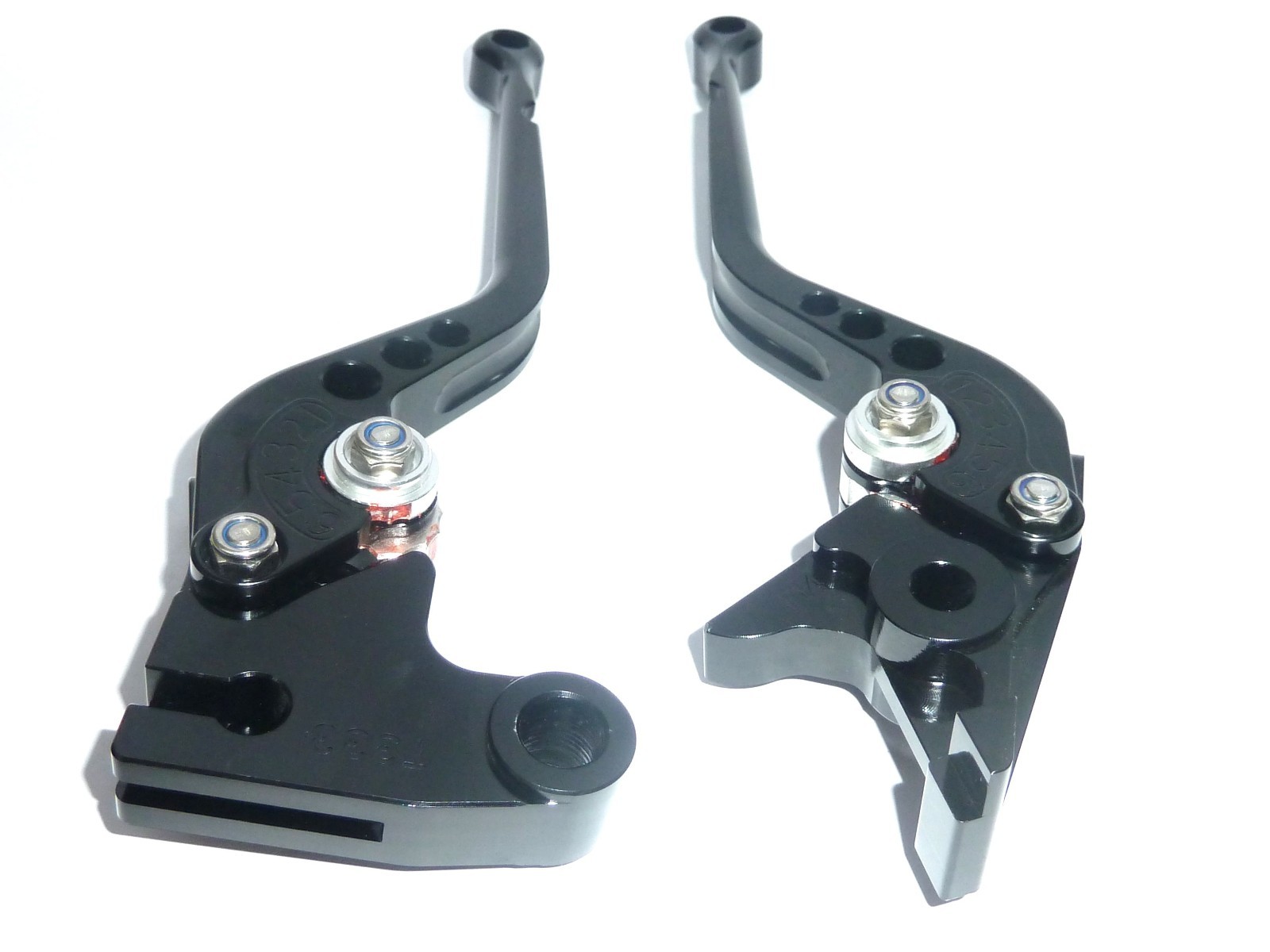 TRIUMPH THRUXTON 2004-2015 BRAKE AND CLUTCH LEVER SET RACE TRACK ROAD S6ZF