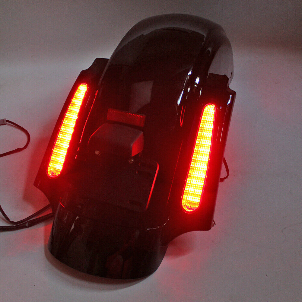 LED Brake Light Rear Fender System For 1993-2008 Harley Street Road Glide CVO
