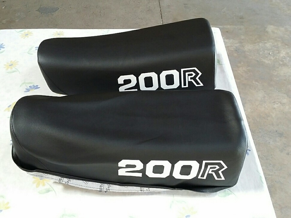 HONDA XR200R XR 200R 1981 TO 1982 MODEL XR200R SEAT COVER in BLACK (H*-192)