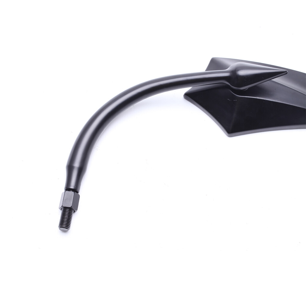 Black Motorcycle Mirrors For Harley Touring Street Glide Road King Sportster XL