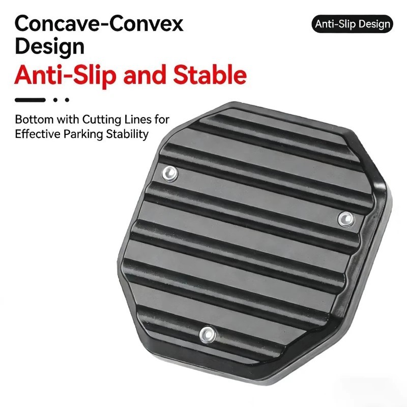 Universal Motorcycle Kickstand Extender Foot Side Stand Extension Support Pad