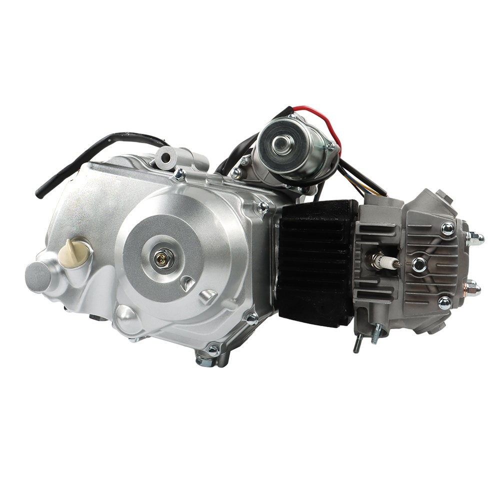 125cc 4 Stroke ATV Engine Motor 3-Speed Semi Auto w/Reverse For ATV Quad Go Kart