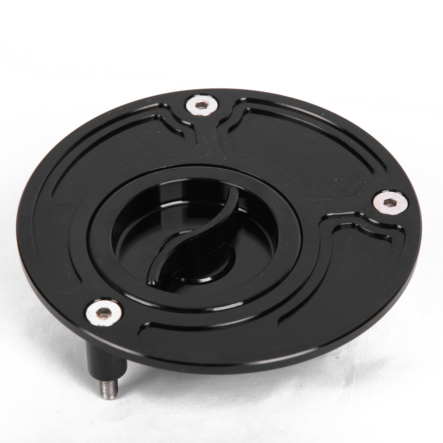 CNC Keyless Fuel Gas Tank Cap For Yamaha R6/R6S/R1/R3/R125/R25 MT-07/09 FZ-07US