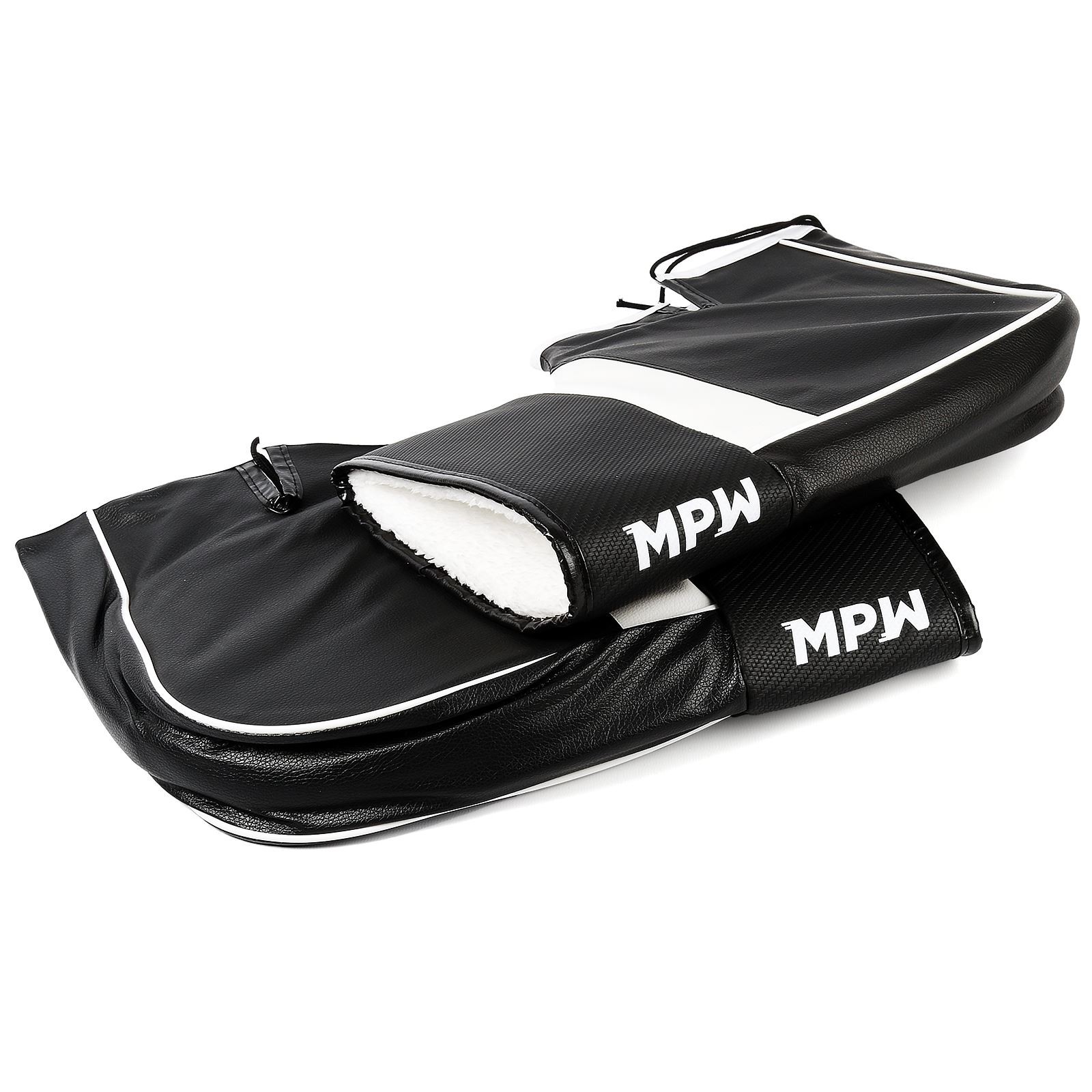 Waterproof Winter Thermal Fleece Motorcycle Moped Scooter Handlebar Muffs