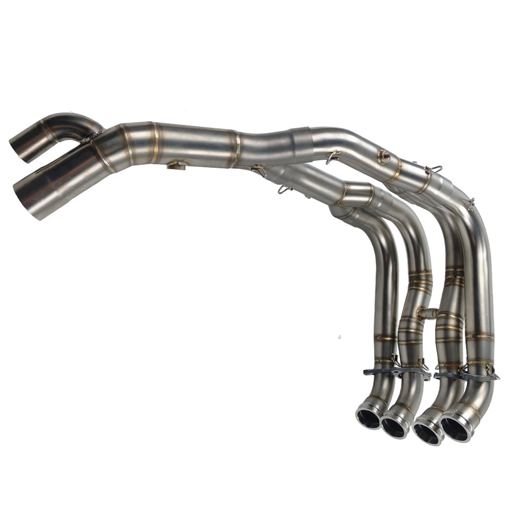 For BMW S1000RR S1000R 2017-2018 Stainless Steel Exhaust Front Header Link Pipe
