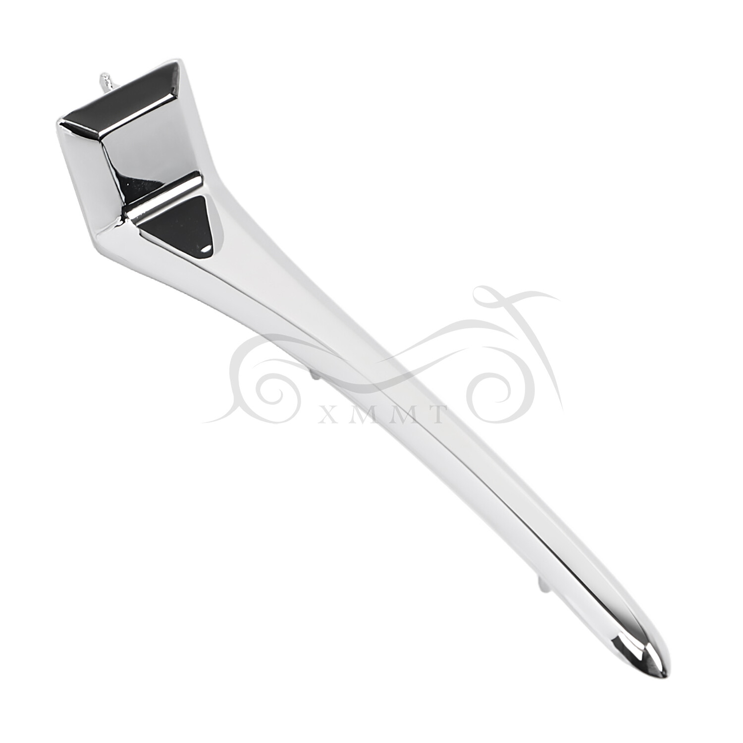 Chrome Zinc Alloy Headlight Nacelle Trim Spear For Harley Road King FLHR 94-02