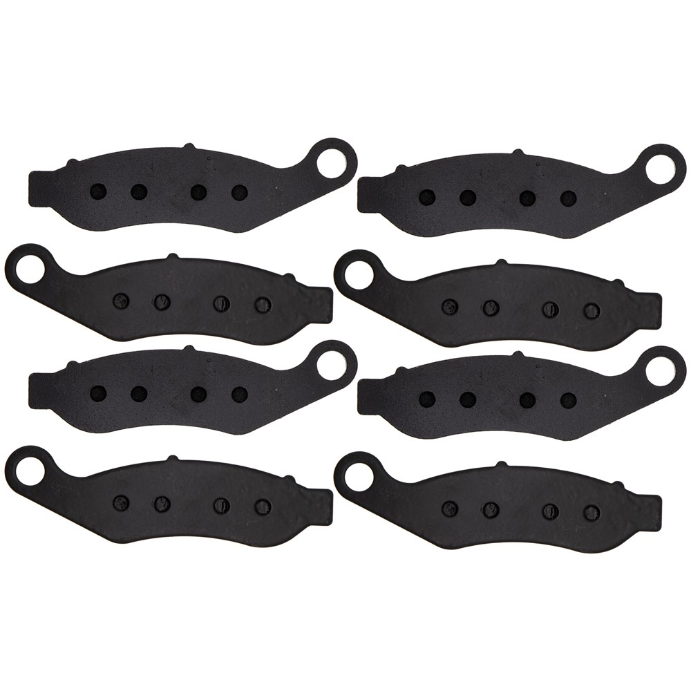 NICHE Brake Pad Set for Harley-Davidson Tri Glide Front Semi-Metallic 4 Pack