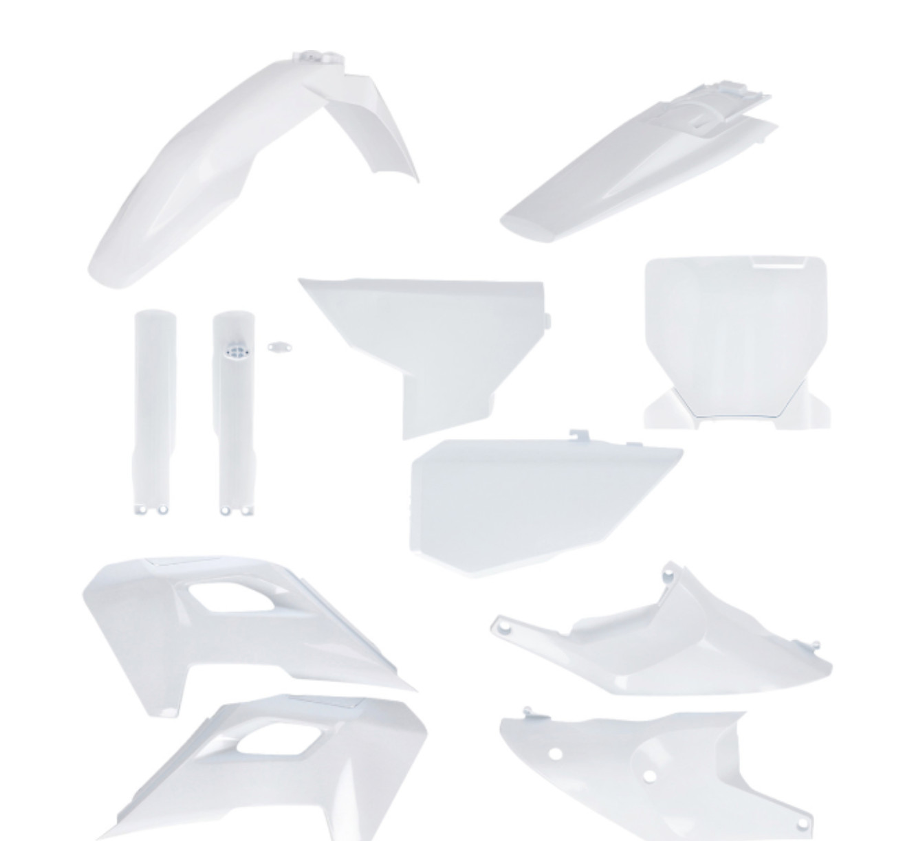 Acerbis Full Plastic Kit – White for Husqvarna 2986610002
