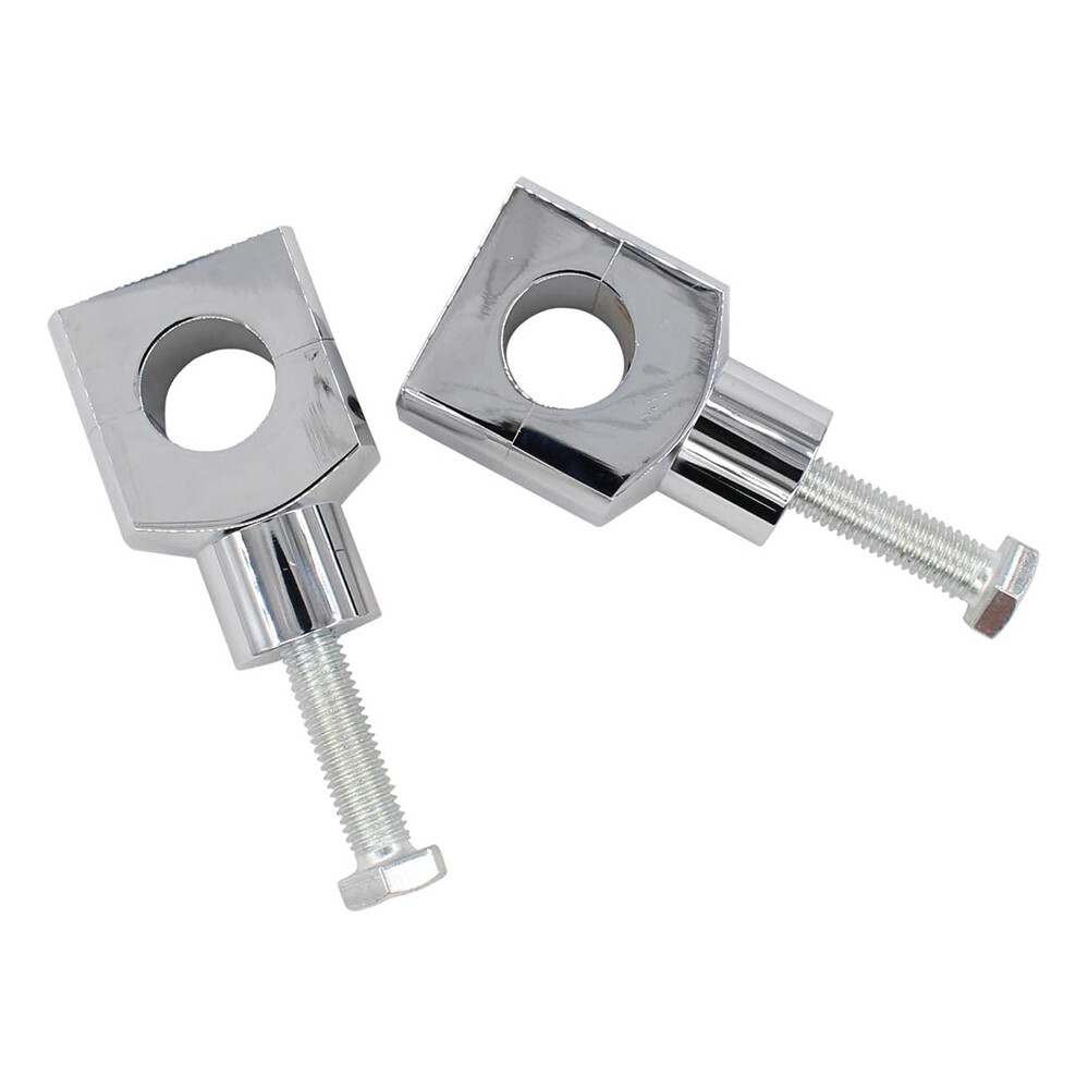1″ Handlebar Mount Clamp Risers for Honda Shadow VT600 VT750 VT1100 VTX1300 1800