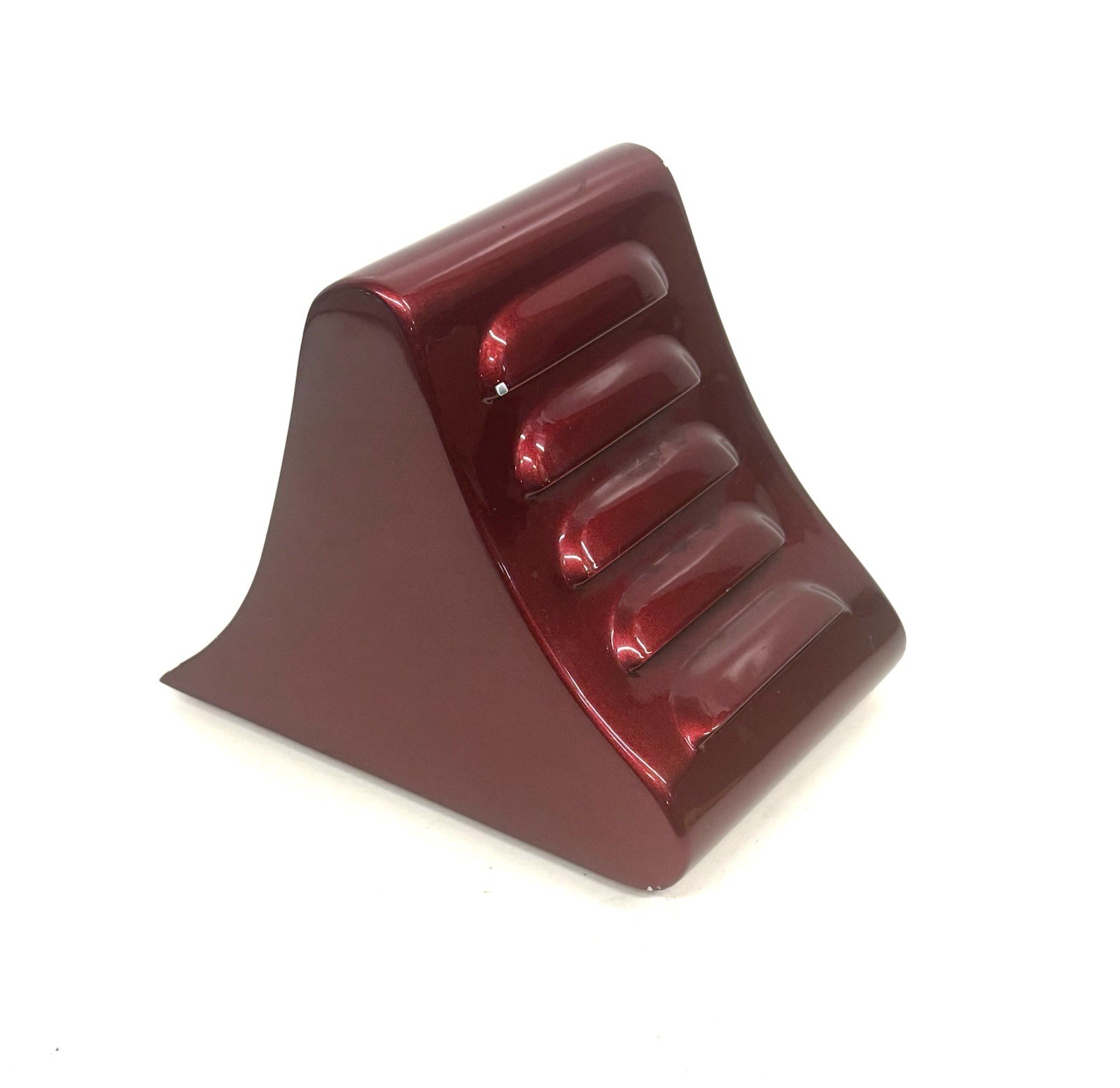 FXR VENTED CHIN SPOILER CANDY RED HARLEY FXR SOFTAIL BIG TWIN CUSTOM