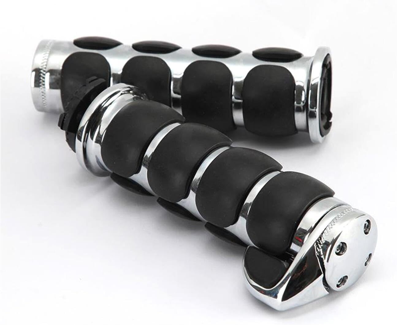 1″ Inch Motorcycle Handle Bar Hand Grips For Harley Honda Yamaha Kawasaki US
