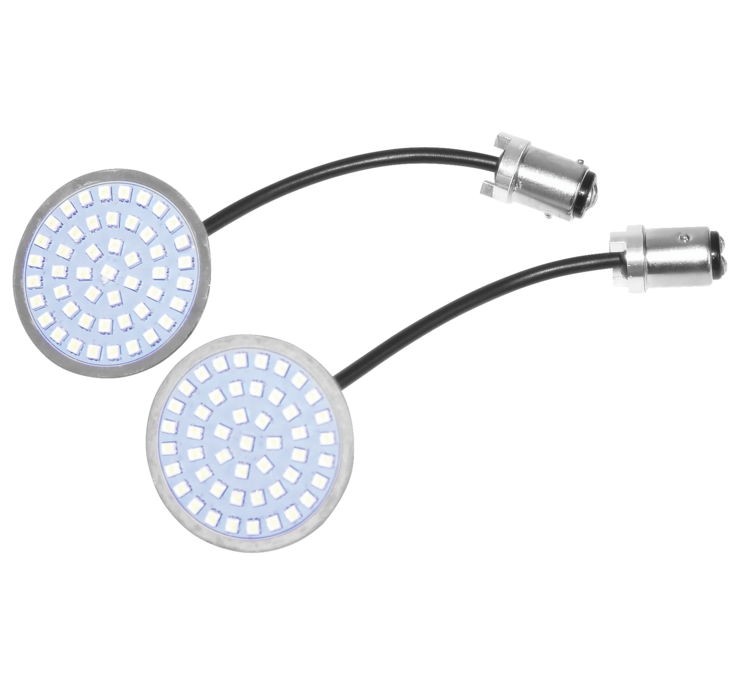 Letric Lighting Co. 1157 Bullet Style Red LED Turn Signal Insert Pair