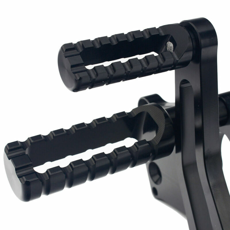 Non-Slip Forward Controls Footpegs for Harley Softail Chopper Heritage 00-17 NEW