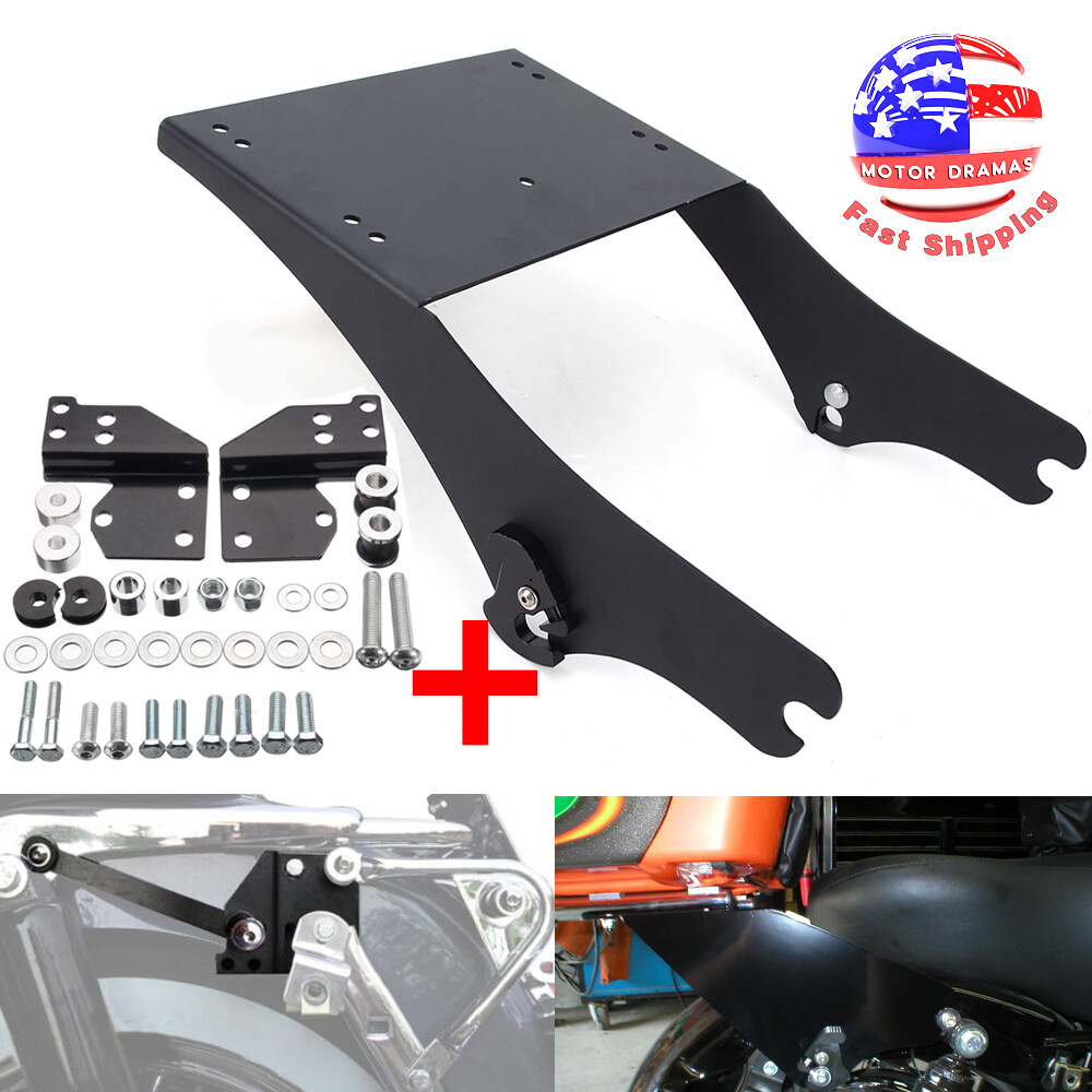 Detachable 2-up Tour Pak Trunk Mount / Docking Hardware For Harley Touring 97-08
