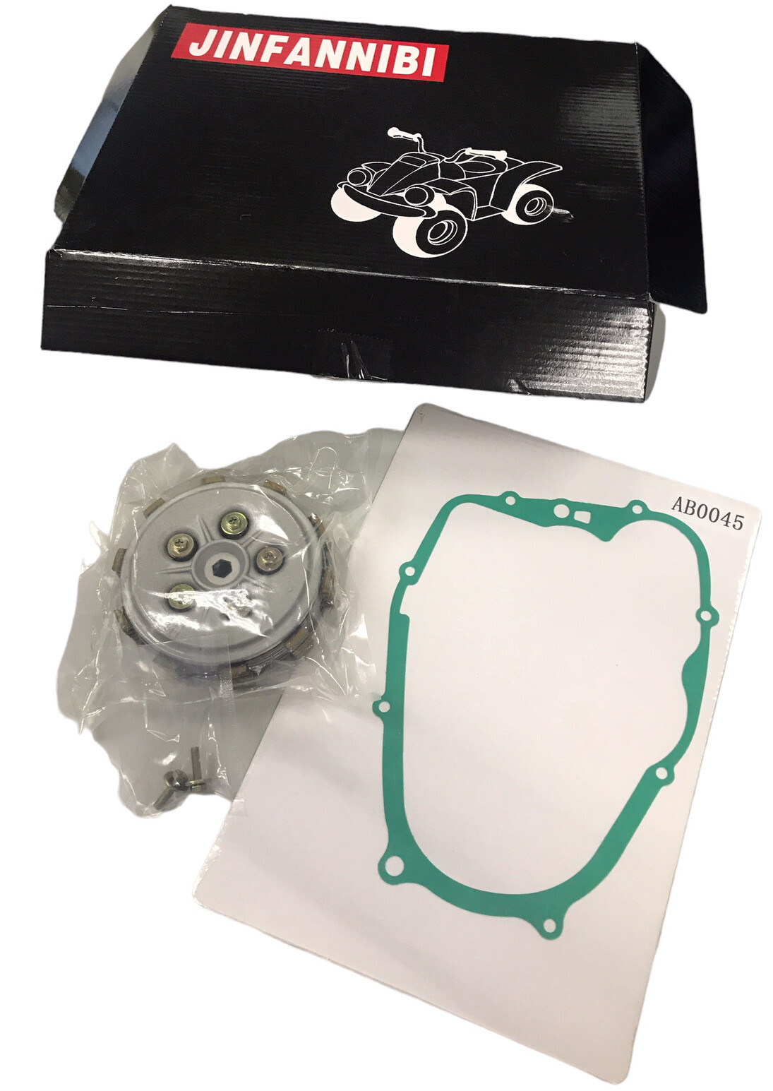 JINFANNIBI 7 Plates Clutch Assembly Friction Plate And Gasket For Yamaha