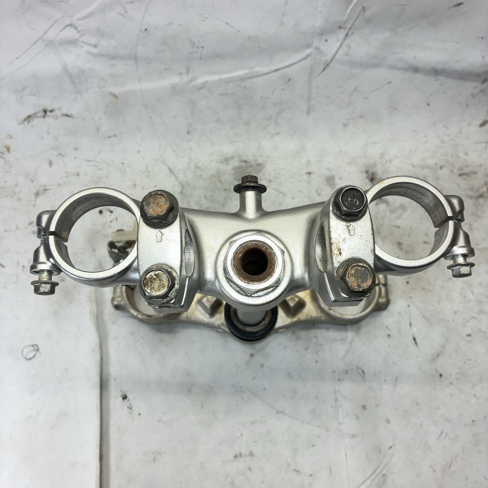 1998 – 2005 Kawasaki KX80 05 KX85 KX100 Steering Stem Triple Tree Clamp Assembly