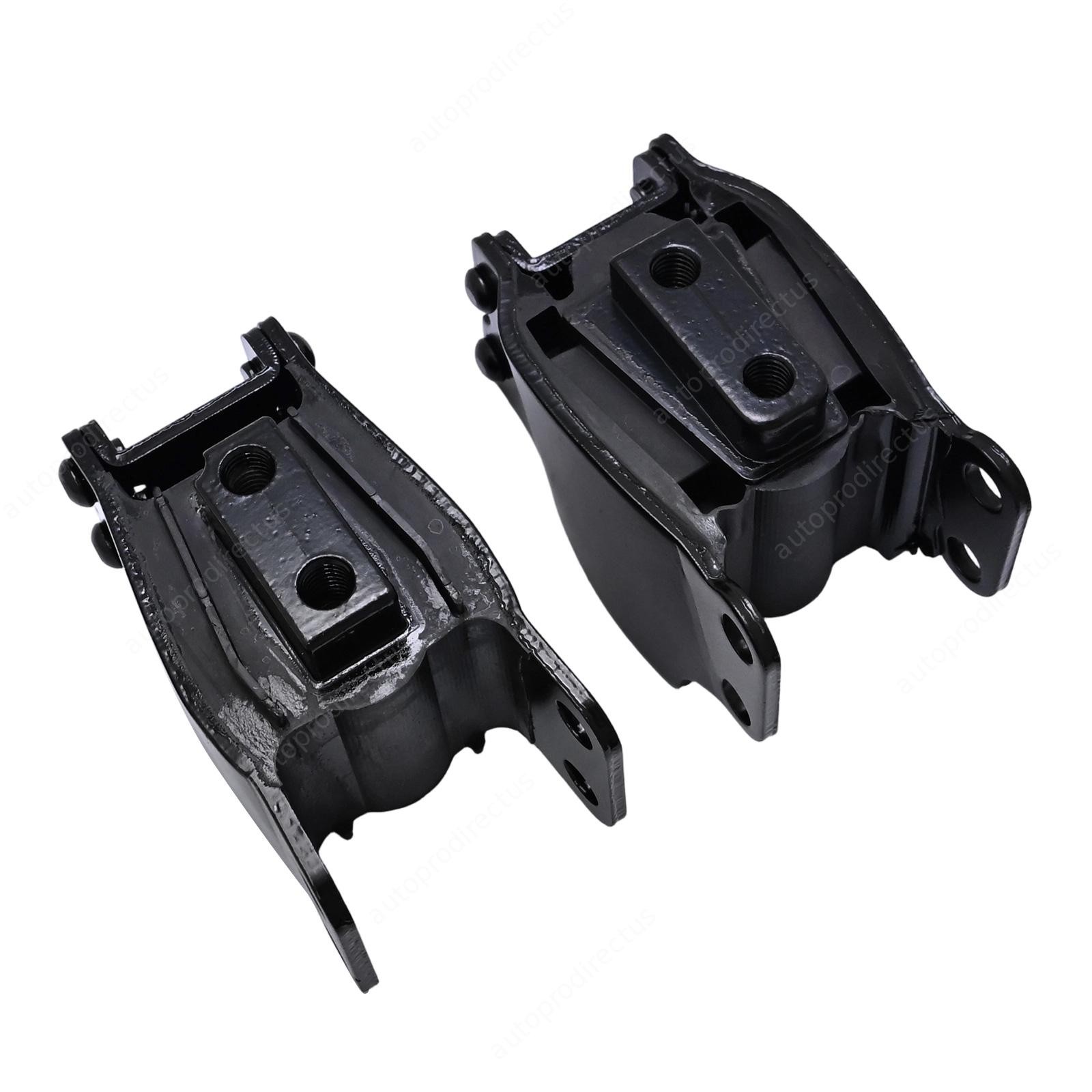 2PCS Front + Rear Isolators Engine Motor Mount For Harley Davidson Dyna 1991-17