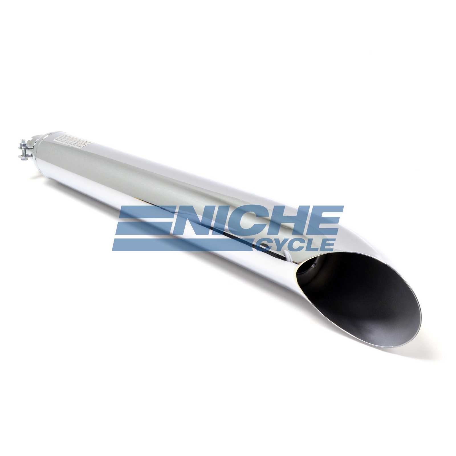 32″ Classic Turndown Universal Motorcycle Muffler Turnout 1.75″